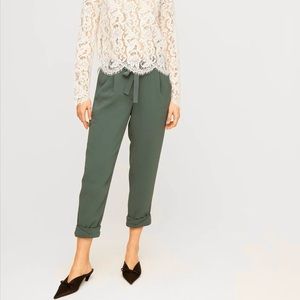 WILFRED ARITZIA THE ALLANT PANT CROP TROUSERS